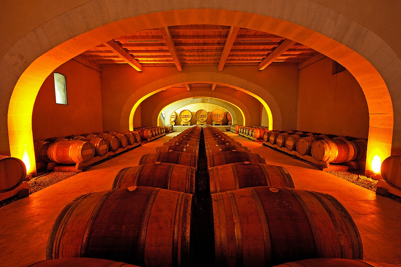 Interieur - Barriques Bois - vue globale